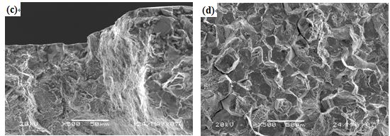 圖12-13 (c、d、e)斷口微觀形貌